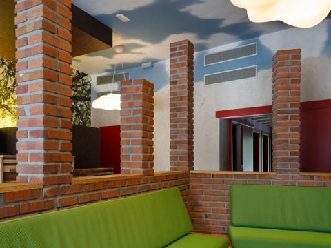 zona común albergue